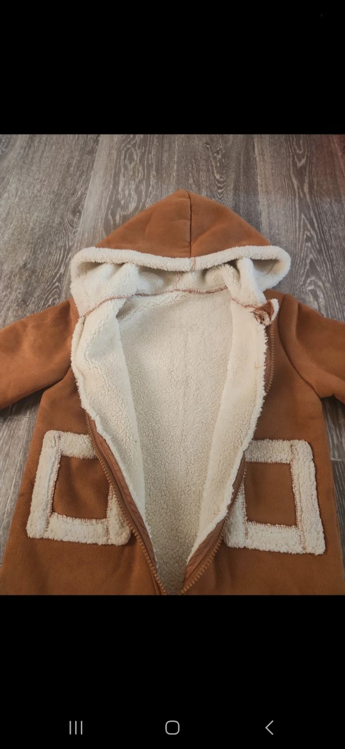 Veste camel mouton - photo numéro 5