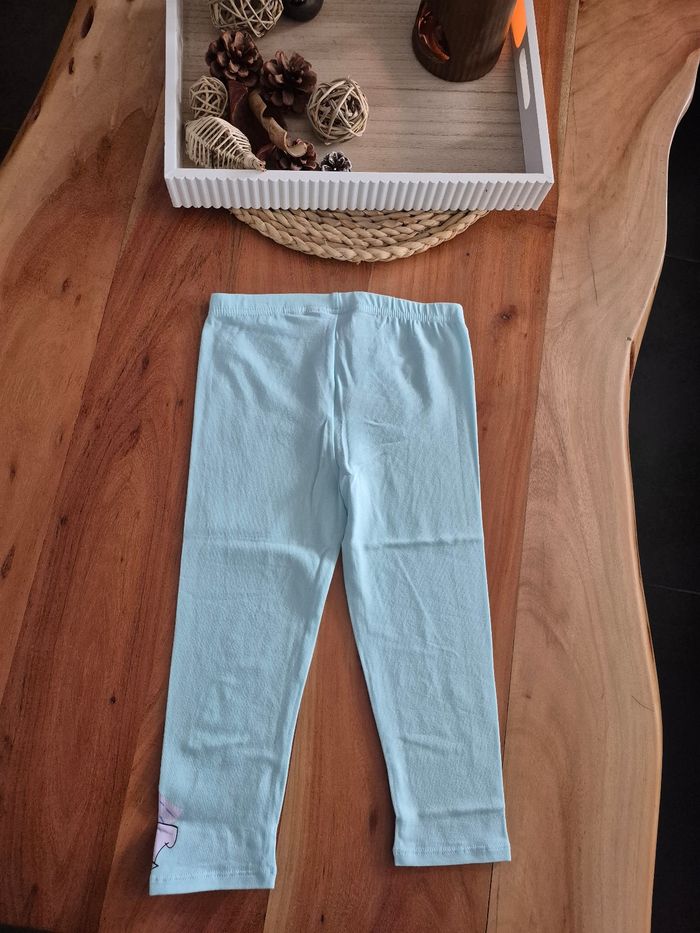 Legging Fille Reine des neiges bleu 6 ans - photo numéro 2