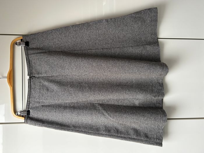 Jupe marron chiné Yessica - Taille 42 - photo numéro 3