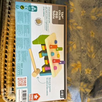 Table tape tape house of toys en bois neuve