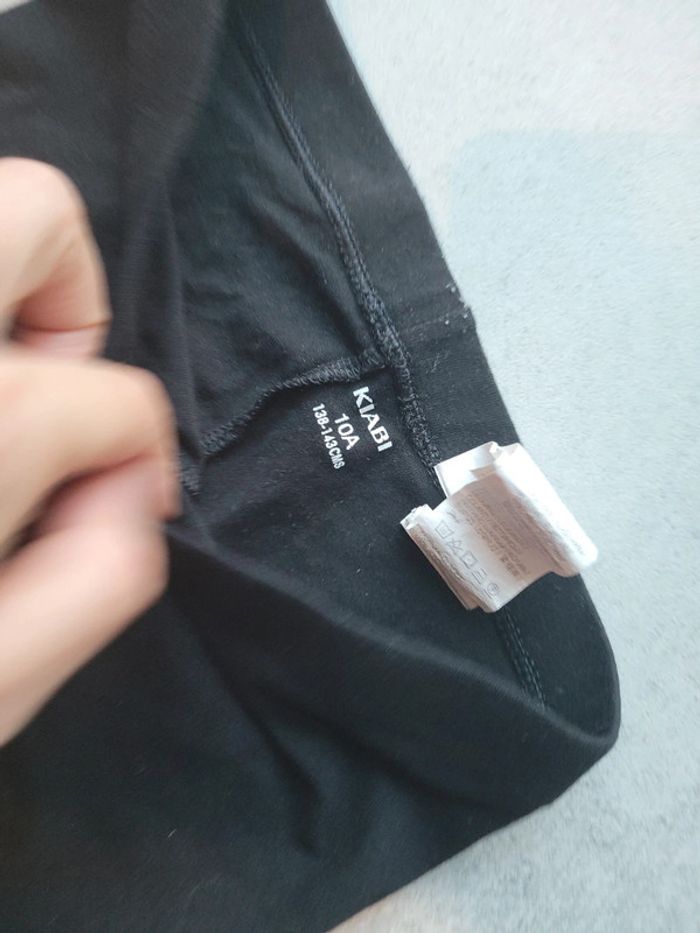 Leggings cours pantacourt taille 10 ans - photo numéro 3