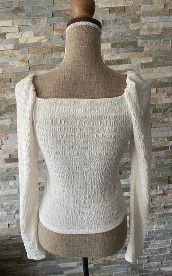Blouse blanc cassé H&M taille XS