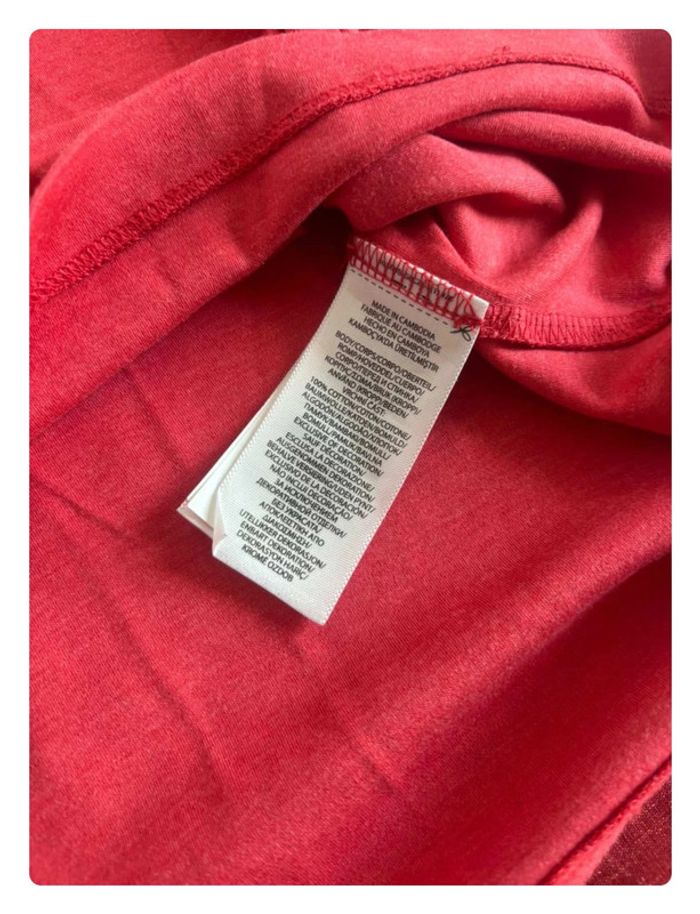 Polo Ralph Lauren rouge corail taille Xl logo prenium - photo numéro 4