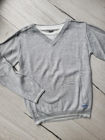 Pull fin tout doux tape à l'œil garçon 8ans