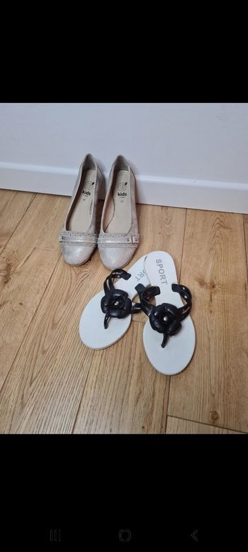 Lot chaussures fille 33