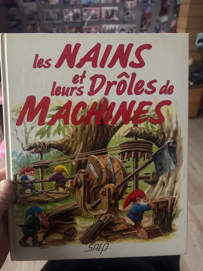 🛑 livre les nains et leurs drôles de machines🛑