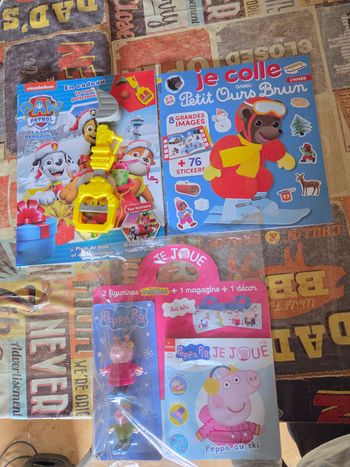 Lot magazines enfant
