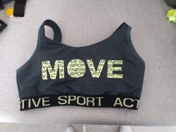 brassiére gris taille M tex