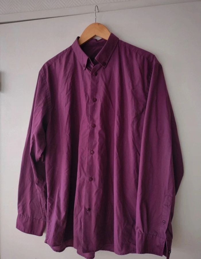Chemise violette Brice L 41/42