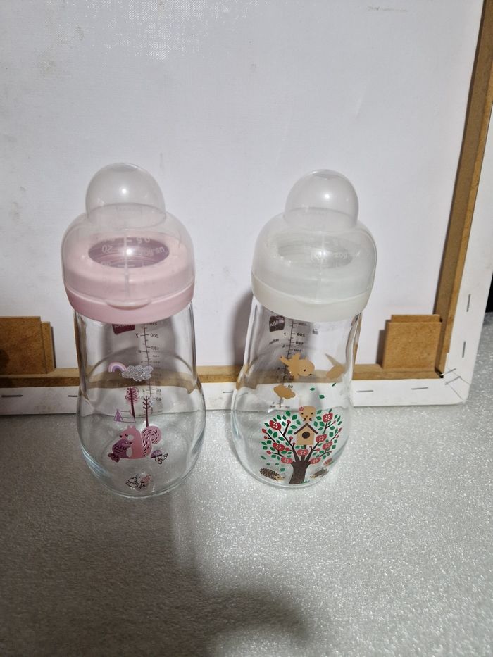 Biberons Mam en verre 260ml
