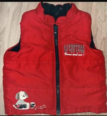 Doudoune sans manches taille 18 mois