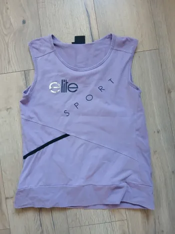 Tee short élite violet violine 46-48