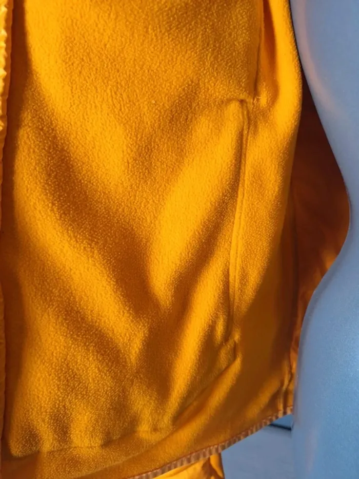 Veste Adidas Terrex isolante à capuche jaune – Taille S (588) - photo numéro 7