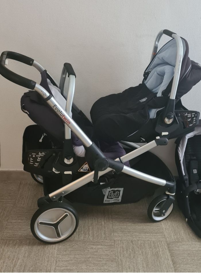 poussette red castle 3 roues