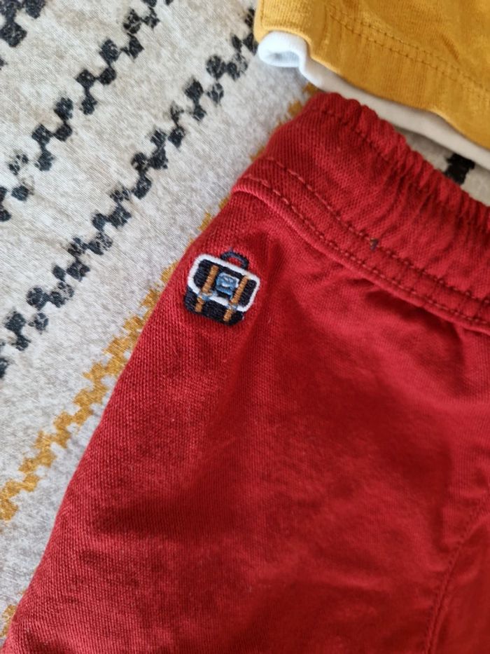 Pantalon bordeaux sergent major neuf jamais porté 12m - photo numéro 6