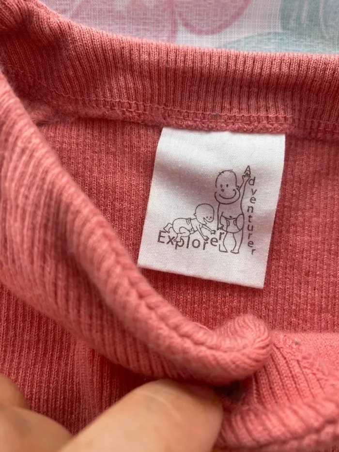 Très beau gilet cardigan peach manymonths adventurer - photo numéro 2