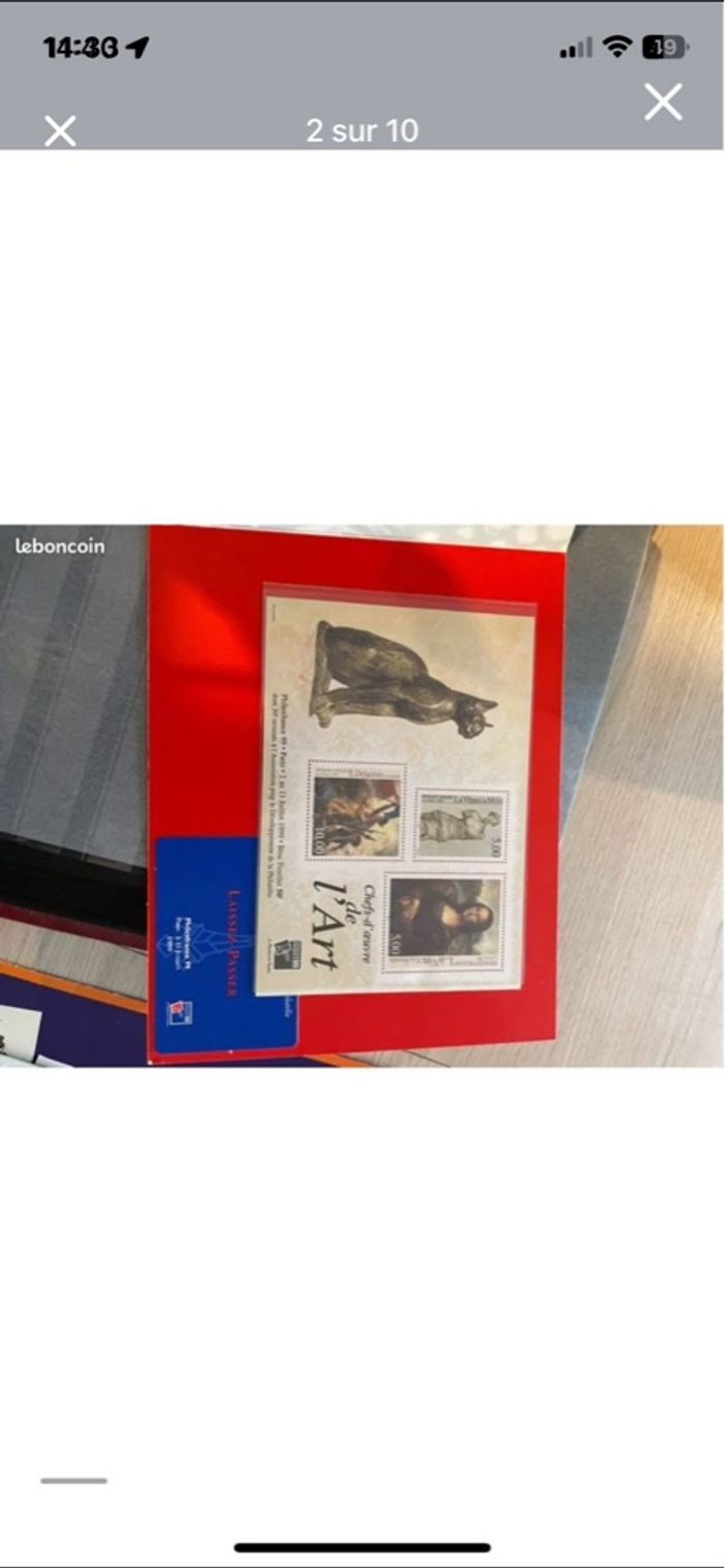 Albums de timbres avec timbres - photo numéro 8