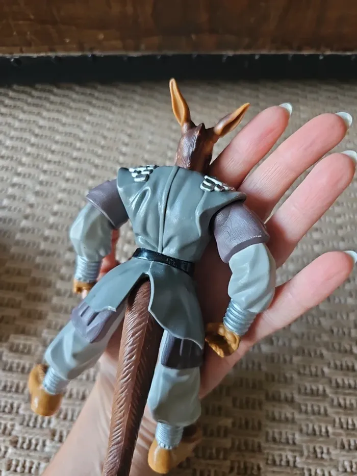 Figurine kangourou guerriers de la vertue vintage - photo numéro 13