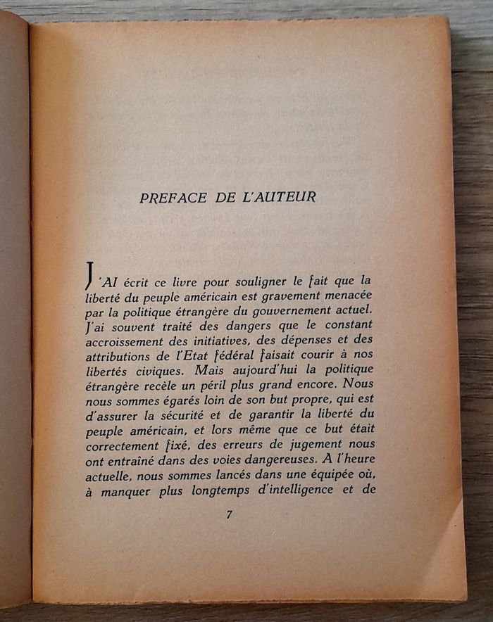 Robert A. Tafy - l'Amérique en danger - photo numéro 8