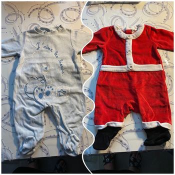 Pyjama velours 3 mois