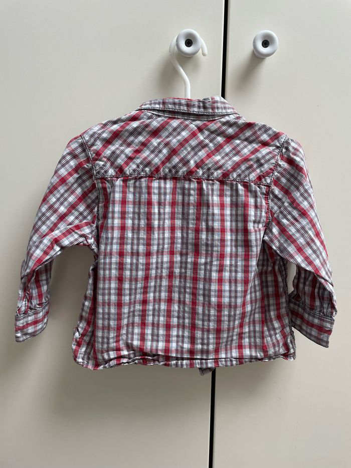 Chemise à carreaux garçon - photo numéro 3