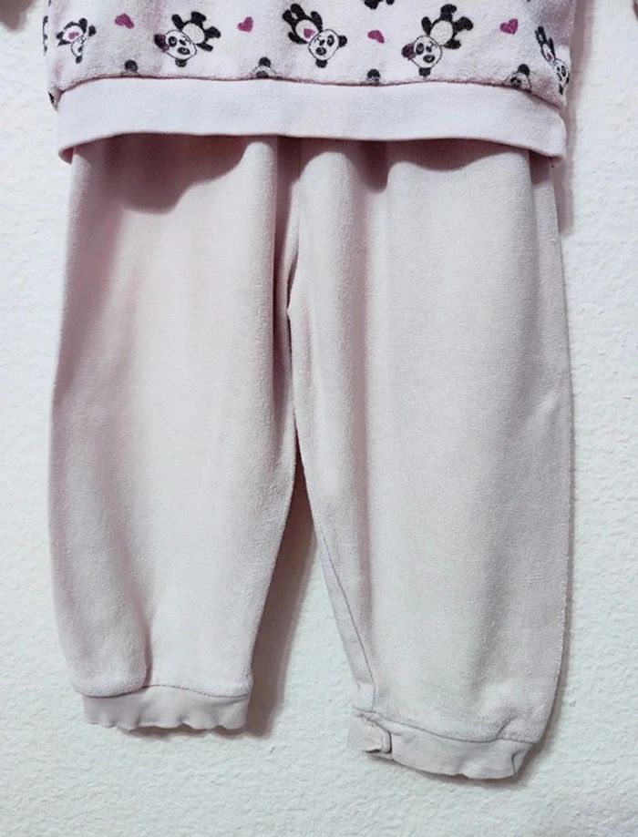 Pyjama 2 pièces bébé fille taille 12 mois - photo numéro 5