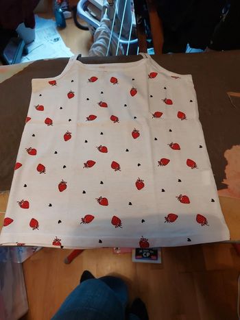 T-shirt bretelles neuf Orchestra 10A