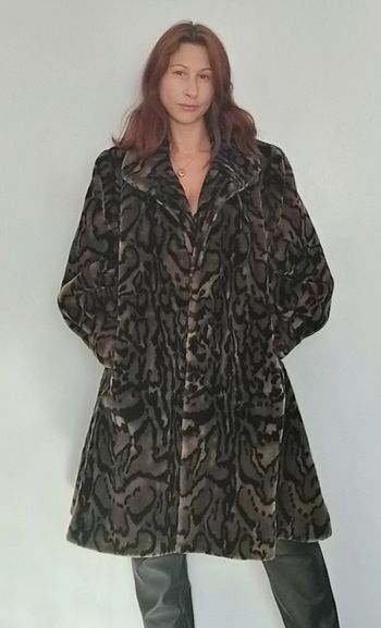 Superbe manteau fourrure vintage