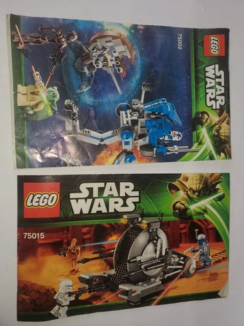 Lot 2 legos Star Wars .