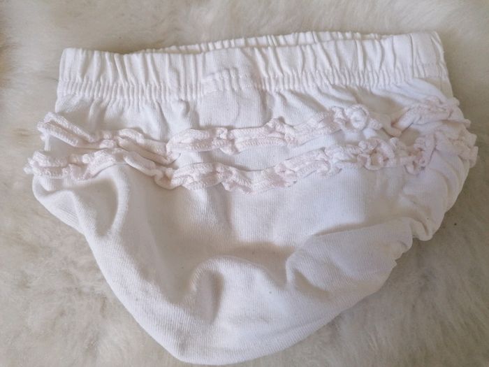 Lot de 2 culottes bloomers bébé fille 6 mois #espanolitinafille6mois - photo numéro 4