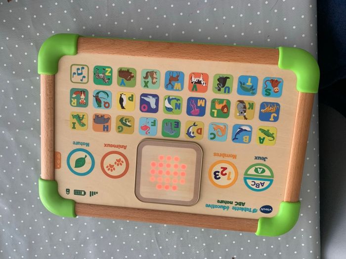 Tablette éducative ABC. Jeux en bois - photo numéro 2