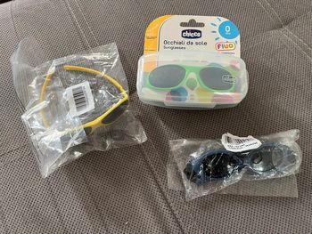 Lot de 3 Paires de lunettes bébé neuves