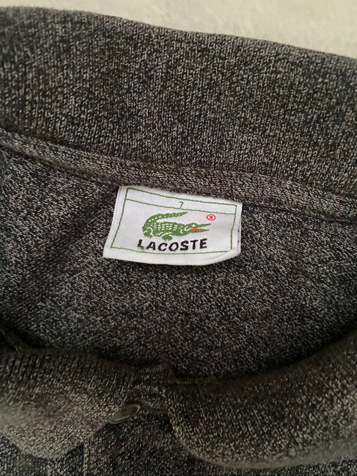 Polo manches longues Lacoste XXL très bon état - photo numéro 7
