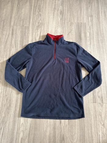 Polaire bleu marine et rouge Atlas For Men TM