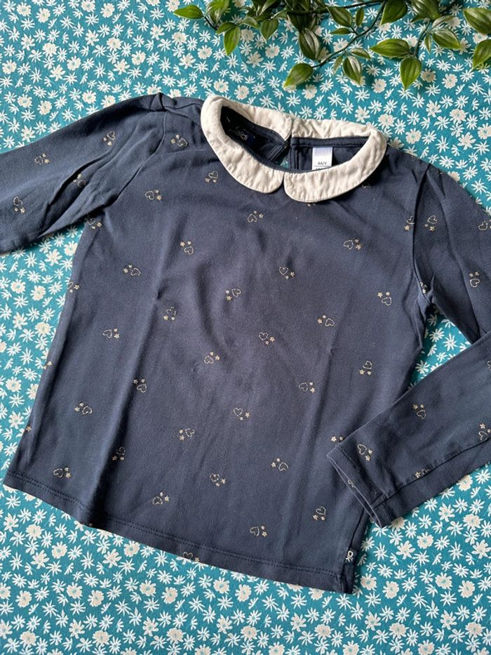 T-shirt manches longues 4 ans