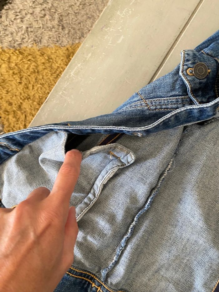 Blouson veste en jeans Jennyfer bleue taille XS / S - photo numéro 19