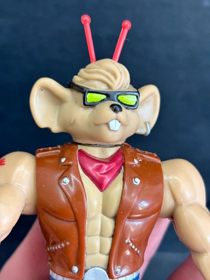 Figurine action figure vintage biker mice galoob souris de l’espace - photo numéro 2