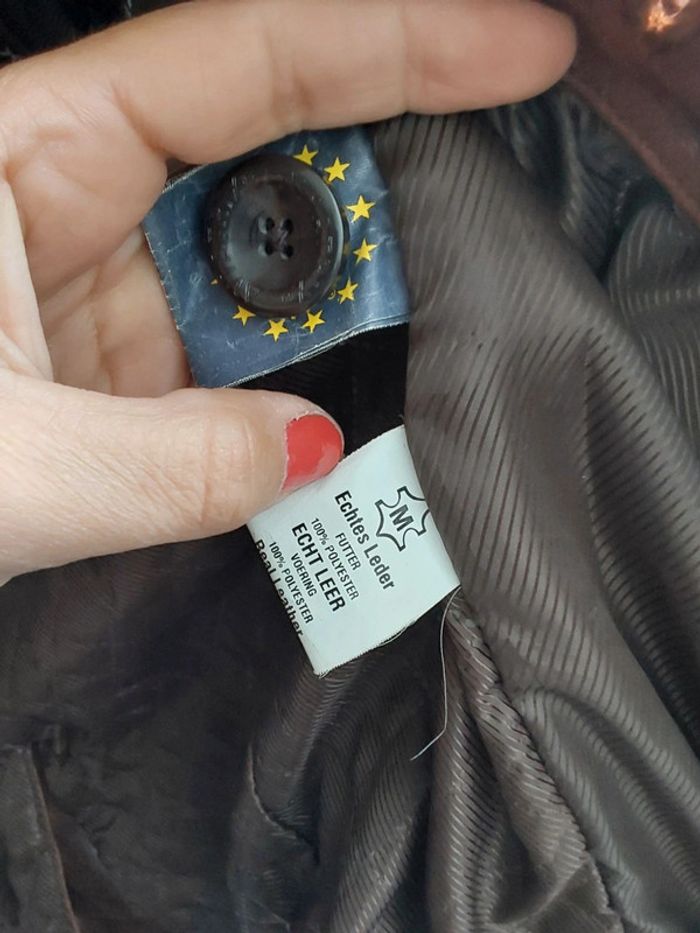 Veste cuir vintage Avia Trix - photo numéro 5