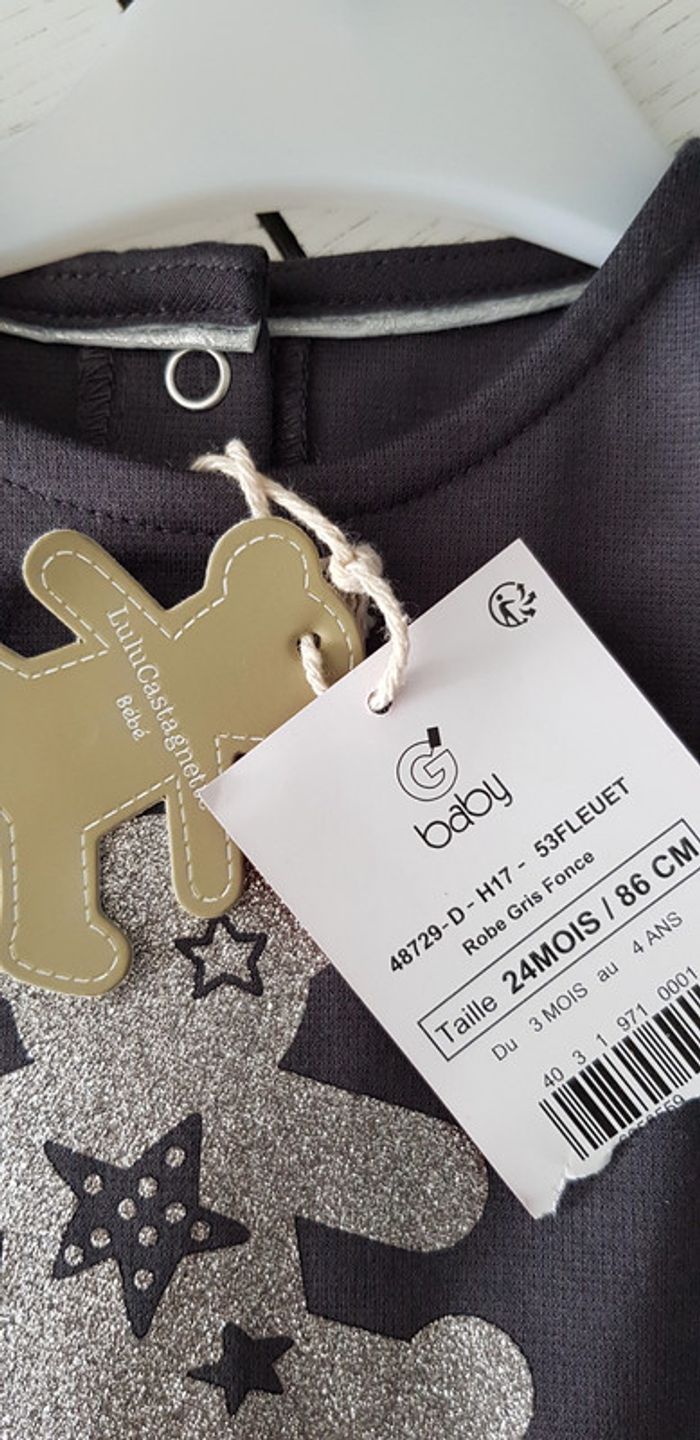 Robe lulu castagnette neuf 23 mois - photo numéro 2