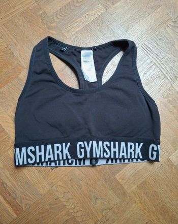 Brassière noire Gymshark