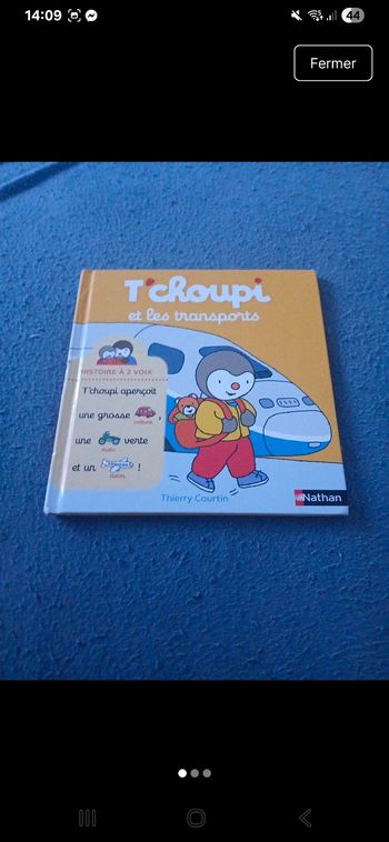 Livre tchoupi 
