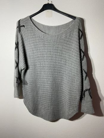 Pull à laçage femme taille unique (38-42)- rzfashion - neuf avec étiquette