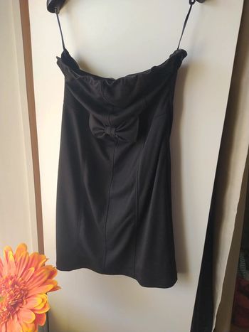 Robe noire bustier