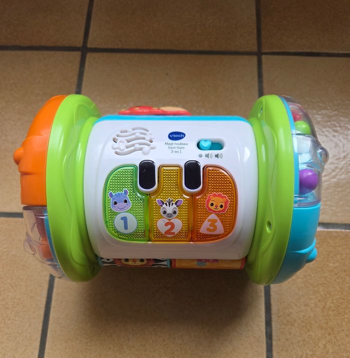 Jouet musical maxi rouleau Tam Tam - photo numéro 6