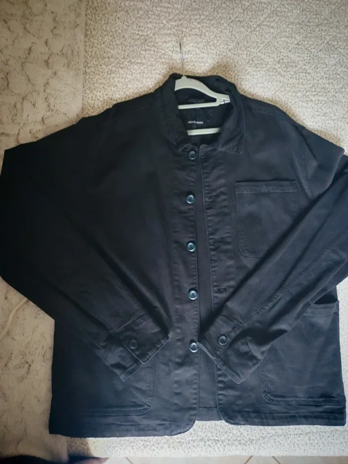 Blouson noir jack&jones - photo numéro 6
