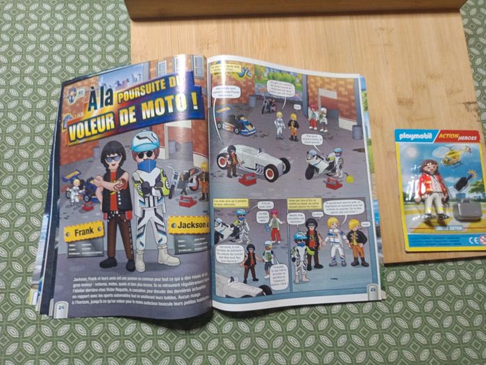 Magazine playmobil avec 2 personnages neuf - photo numéro 11