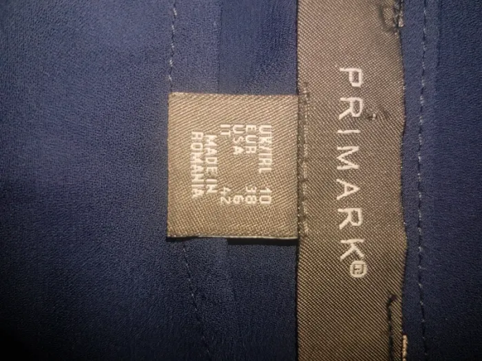 Haut bleu marine Primark T38 - photo numéro 4