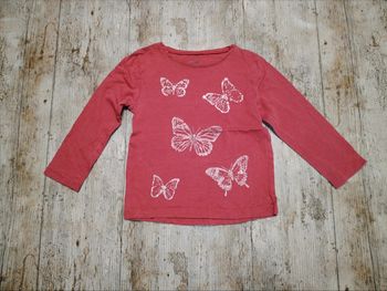 Joli t-shirt manches longues papillons 🦋 fille taille 3 ans