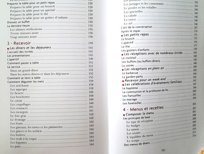 évelyne pagès - Savoir recevoir aujourd'hui + recettes - photo numéro 9