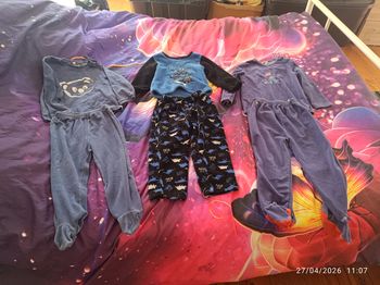 Lot de 3 pyjamas garçon taille 3ans 